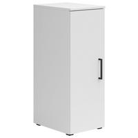 Schrank Multistauraum Weiß - Schwarz/Weiß, MODERN, Holzwerkstoff/Kunststoff (30/83/40cm) - Mömax