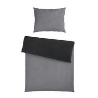 Ágyneműhuzat-garnitúra Cashmere Wende - ezüstszínű/antracit, textil (140/200cm) - Mömax