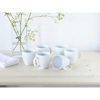 Set Skodelic Victoria, 6-Delni - bela, Basics, keramika (300ml) - Creatable