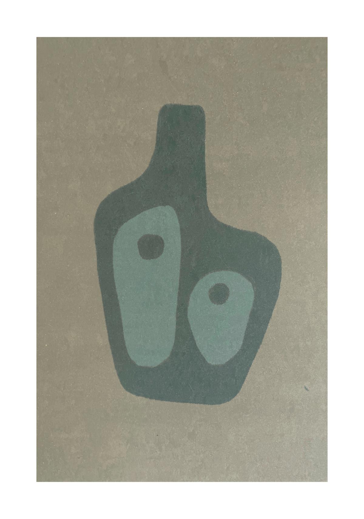 BILD FEEL-GOOD-002-50X70-FRX-FRBL - Beige/Naturfarben, Basics, Holz/Kunststoff (50/70/10cm)