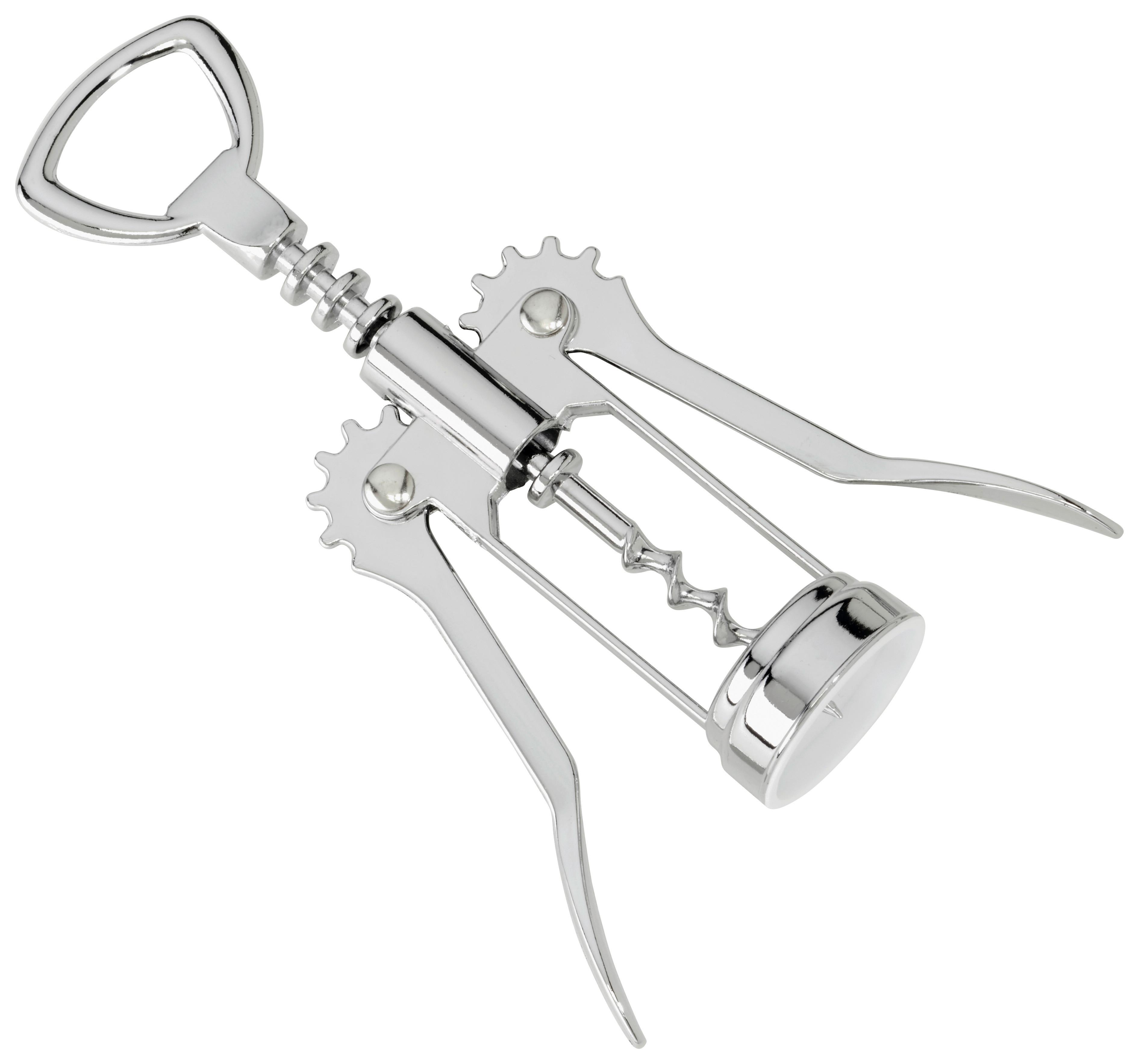 Korkenzieher Dani in Edelstahlfarben - Edelstahlfarben, KONVENTIONELL, Metall (6/16,5cm) - Modern Living