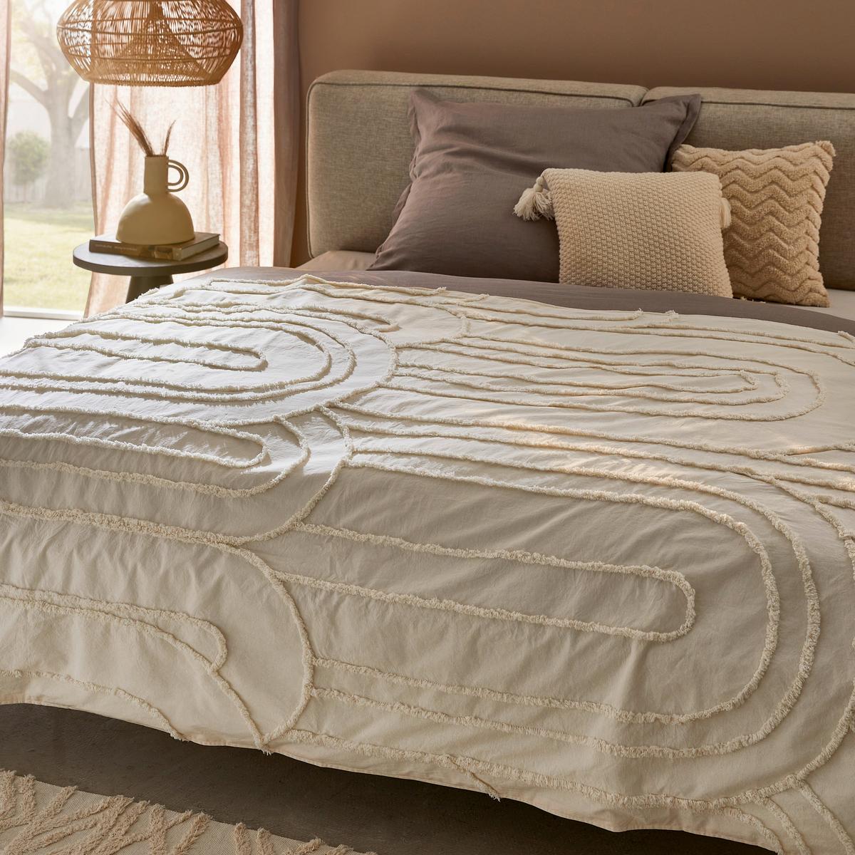 NARZUTA NOYONA THROW -TREND- - kremowy, Modern, tkanina (140/200cm) - Ambiente