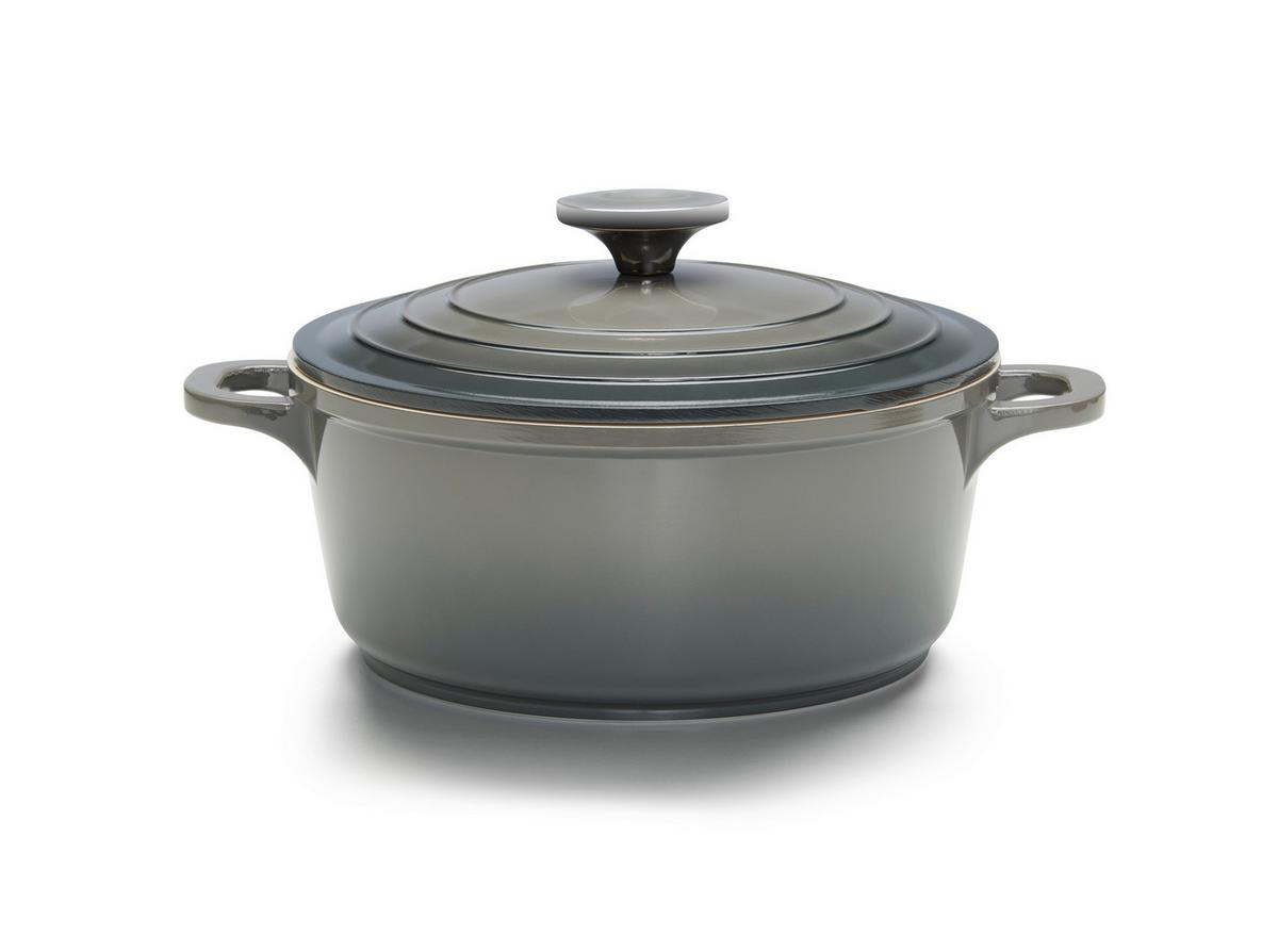 Cratiță cu capac ELISA 2,4L - gri, Konventionell, metal (20/9cm) - Modern Living