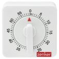 Kurzzeitwecker Patsy in Weiß, analog - Weiß, KONVENTIONELL, Kunststoff (6,8/6,8/5cm) - Fackelmann Kurzzeitwecker Patsy in Weiß, analog - Weiß, KONVENTIONELL, Kunststoff (6,8/6,8/5cm) - Fackelmann