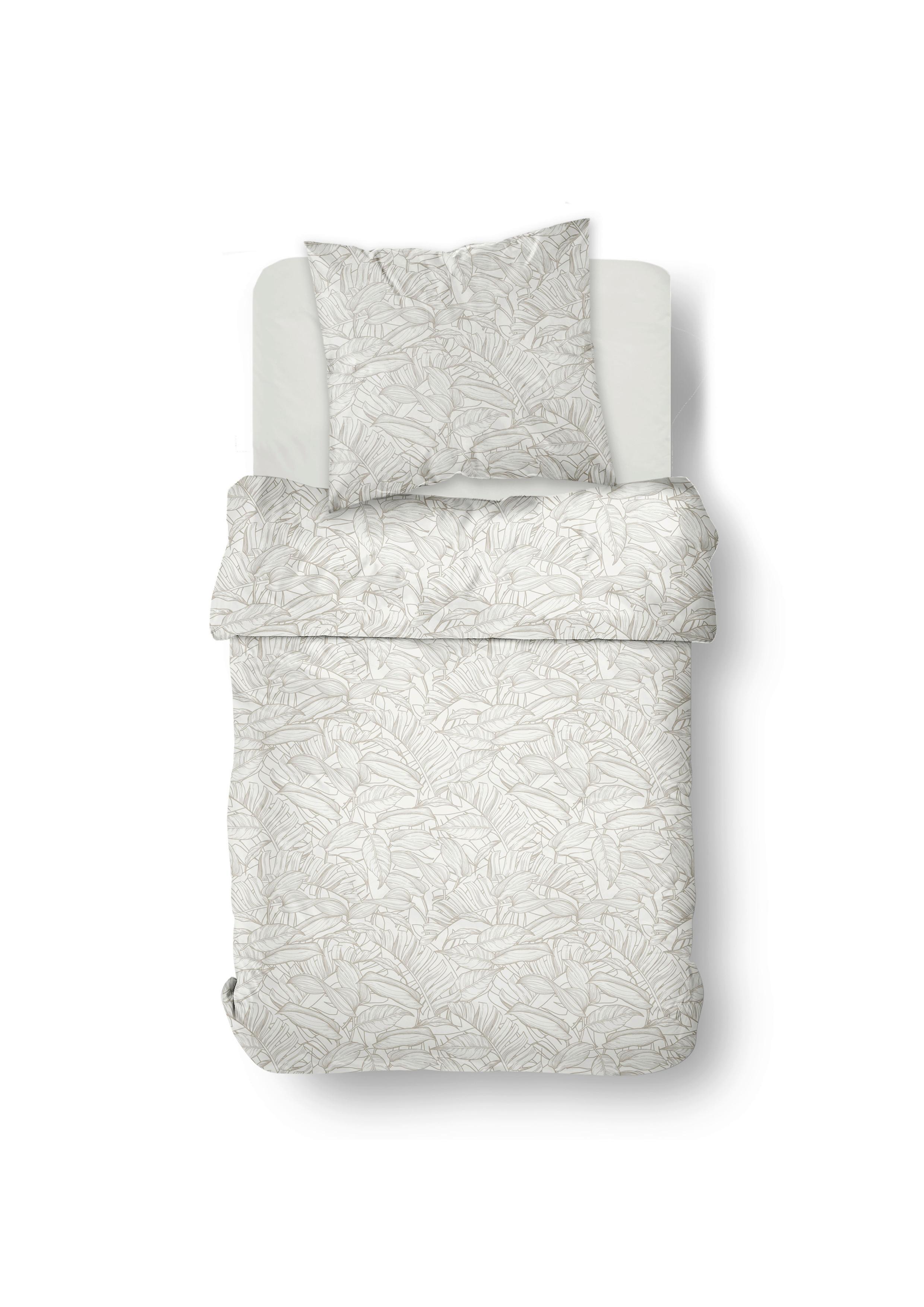 Lenjerie de pat Ranforce cca. 140x200/50x70 cm - maro deschis, Modern, textil (140/200cm)