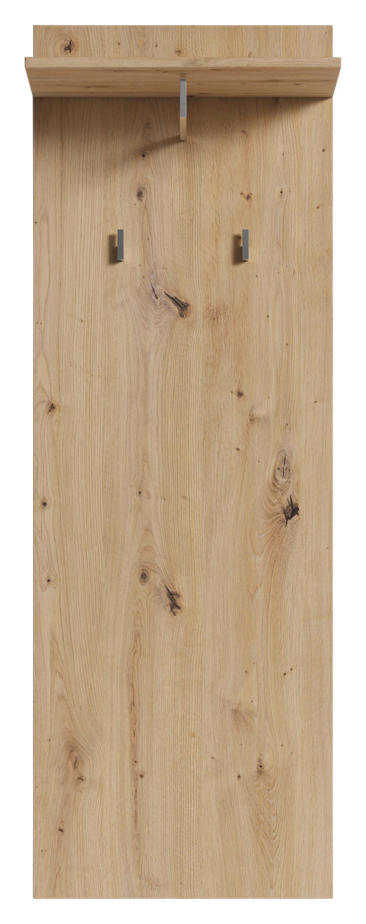 Wandpaneel Jakob ca.48x140x28cm Eiche Dekor - Eiche Artisan, LIFESTYLE, Holzwerkstoff (48/140/28cm) - MID.YOU