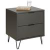NACHTTISCH BOUNTY - Anthrazit, Modern (51/47/45cm) - Mömax