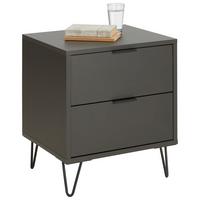 NACHTTISCH BOUNTY - Anthrazit, Modern (51/47/45cm) - Mömax