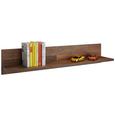 Stenska Polica Baghira - rjava, Moderno, leseni material (120/22,8/21,9cm) - Premium Living Stenska Polica Baghira - rjava, Moderno, leseni material (120/22,8/21,9cm) - Premium Living