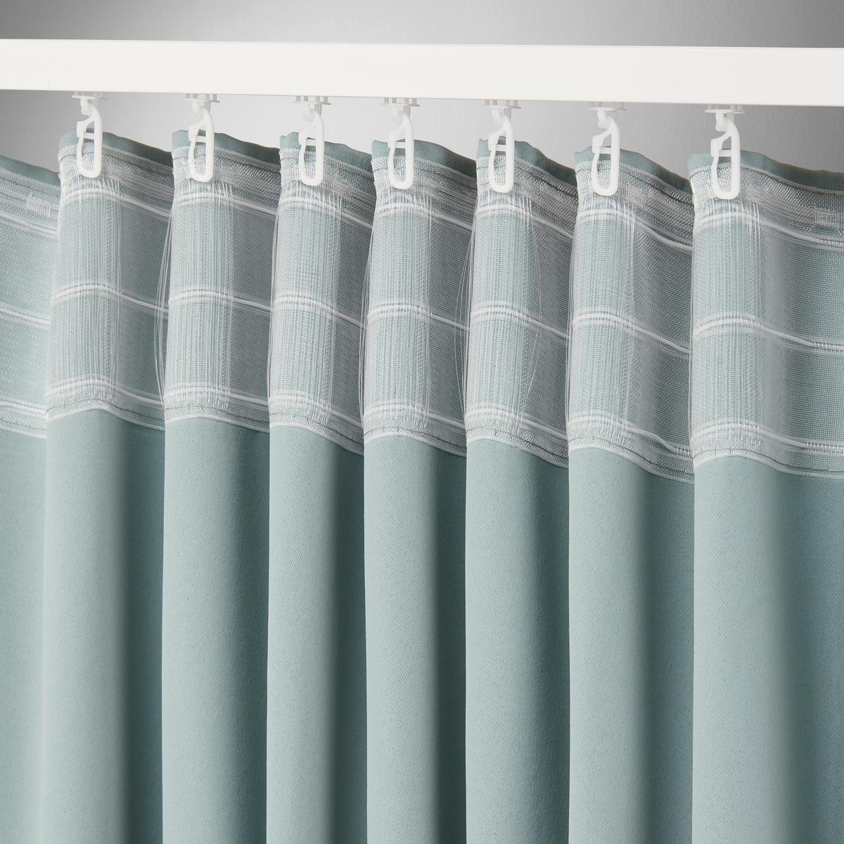 Sötétítőfüggöny 2db-Os Henri 140/245 - világoszöld, textil (135/245cm) - Mömax