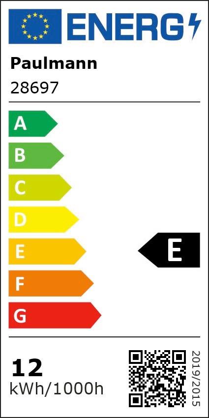 LED-Leuchtmittel 28697 max. 11,5 Watt - Klar, Basics, Glas (6,0/10,6cm) - Paulmann