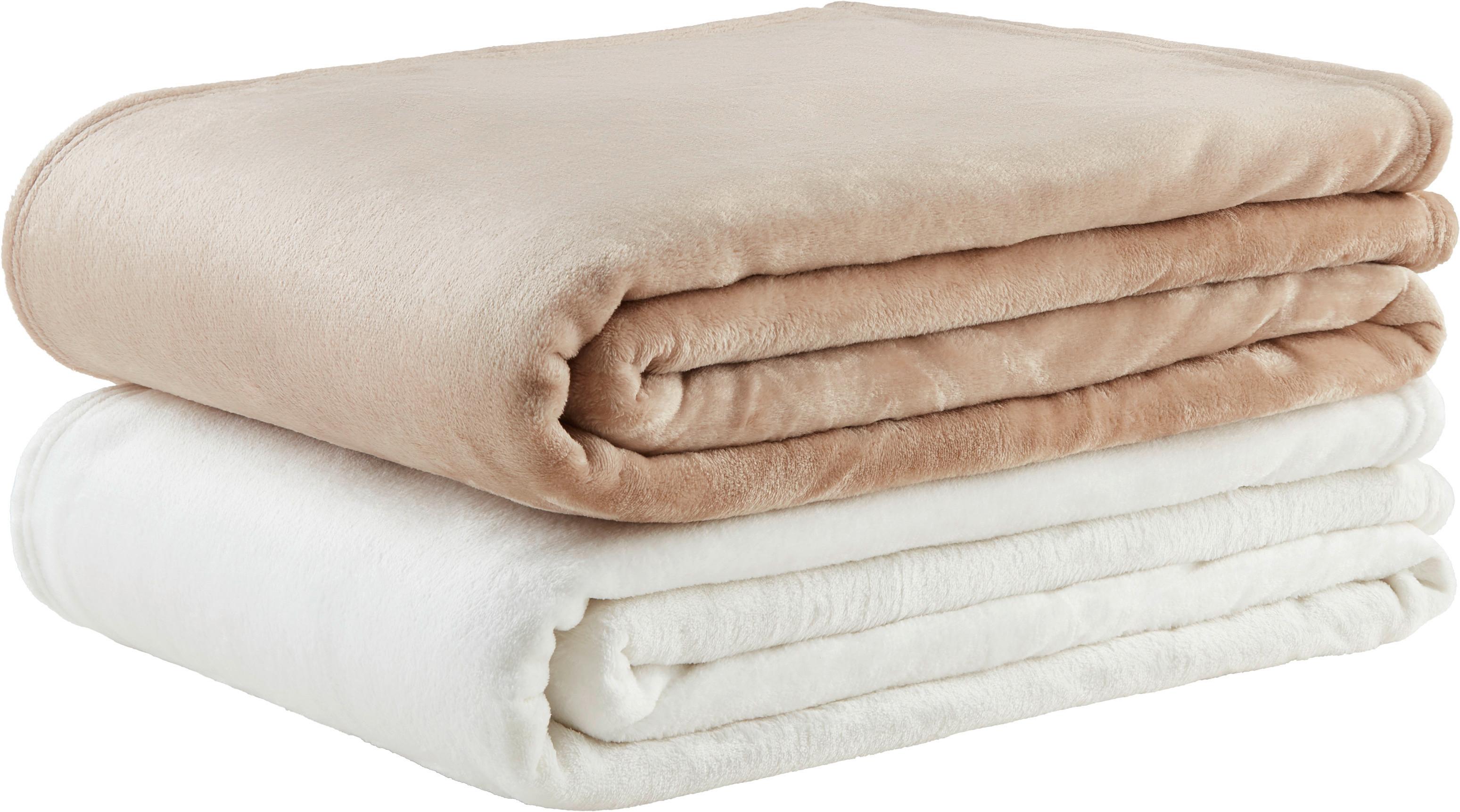 Mehka Odeja Michael Xxl - bela, tekstil (220/240cm) - Modern Living