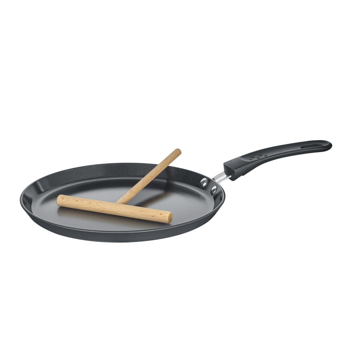 PATELNIA DO NALEŚNIKÓW 011283 - czarny, Basics, metal (24cm) - Berndes