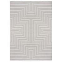 Tkana Preproga Sahara, Srebrna, 120x170cm - srebrne barve, Design, tekstil (120/170cm) - Novel