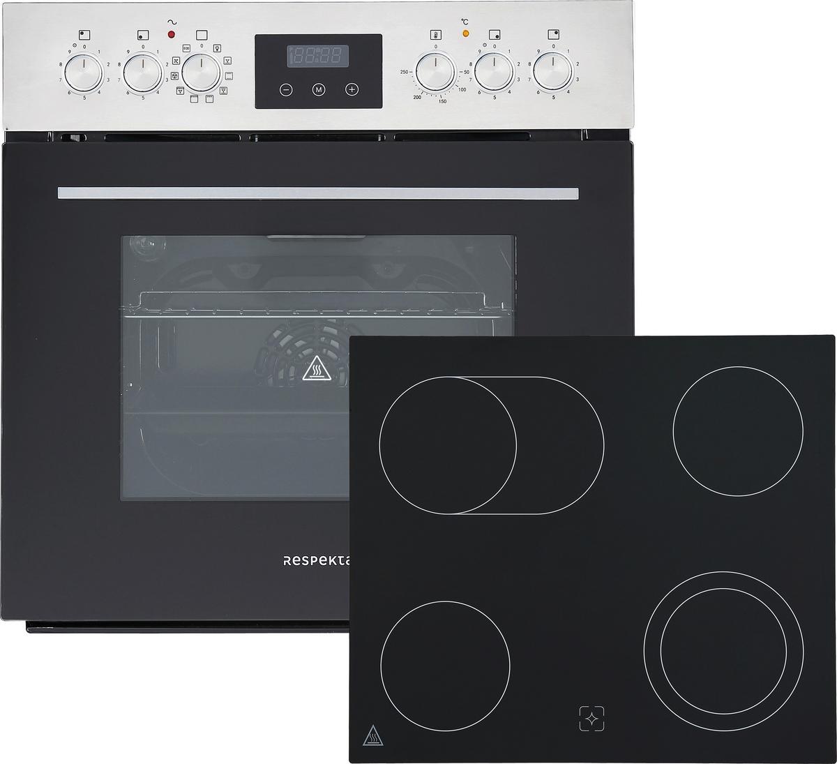 Eckküche Anton m. Geräte ca. 220x172cm Eiche/Schilfgrün - Schilfgrün/Wildeiche, Trend, Holzwerkstoff/Metall (220/172cm) - Respekta