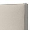 BOXBETT IMOLA - noir/crème, MODERN, textile/matière synthétique (180/200cm) - Bessagi Home