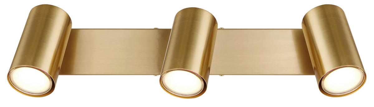 Strahler Robby in Goldfarben max. 25 Watt - Goldfarben, Metall (41/6/13cm) - Globo
