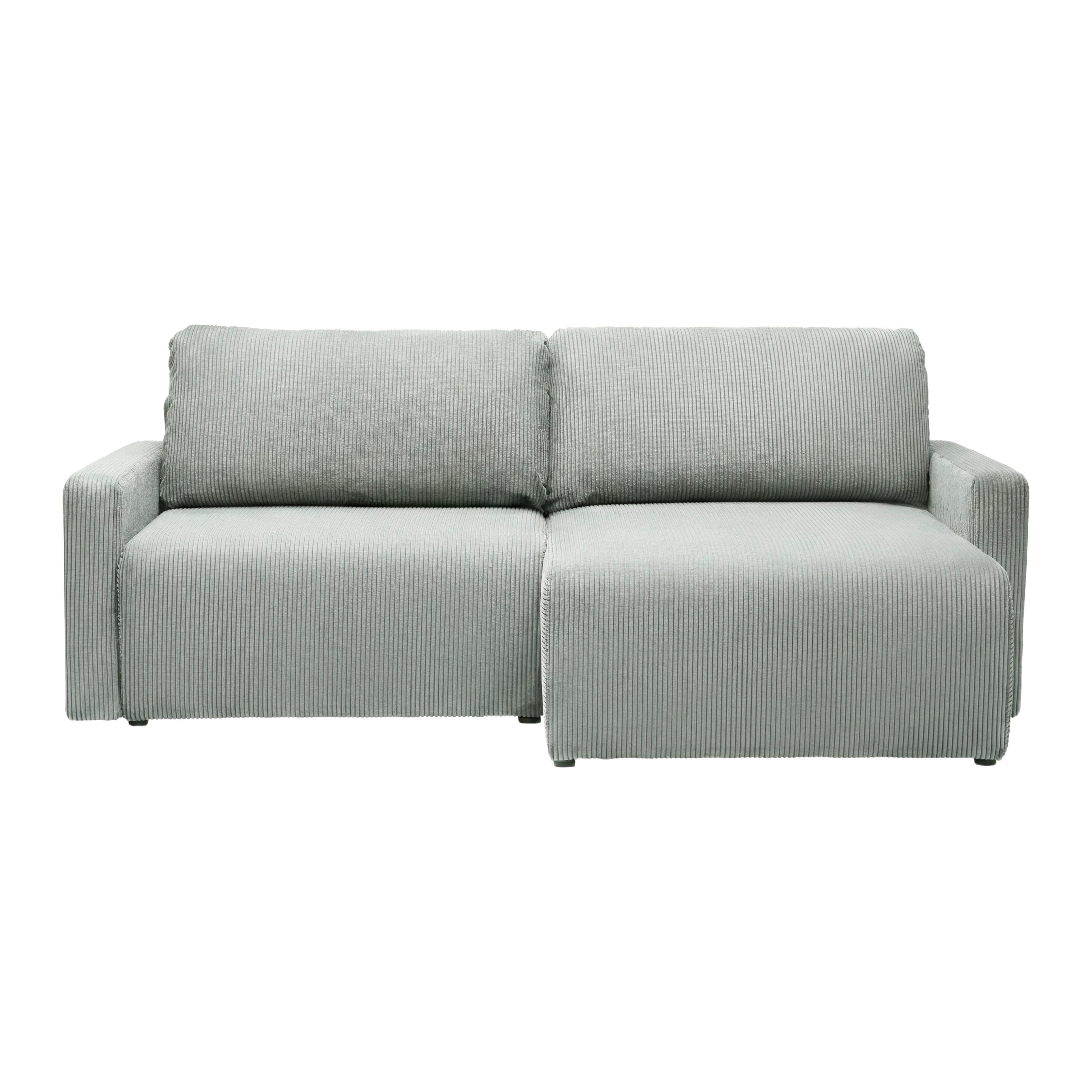 Coltar DAVE -BEST PRICE - verde salvie, Modern, textil (227/146cm) - Best Price