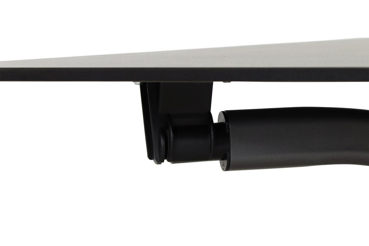 GARTENKLAPPTISCH K95701 - Anthrazit, KONVENTIONELL, Holzwerkstoff/Kunststoff (80/80/71cm) - Siena Garden