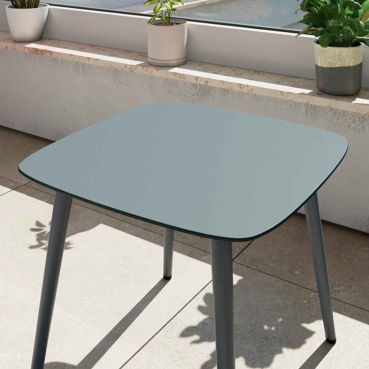 ZESTAW BALKONOWY BABSI - kolor naturalny/czarny, Modern, tworzywo sztuczne/metal (61,5cm) - Mömax