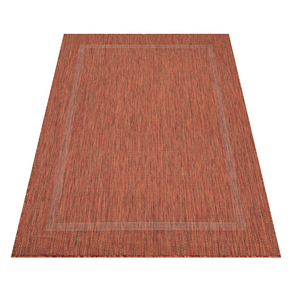 Ravno Tkana Preproga Relax, Barva Bakra, 120x170cm - barve bakra, Basics, tekstil (120/170cm) - Novel