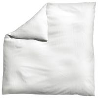 Bettdeckenbezug Woven Satin Weiß ca. 200x200cm - Weiß, Basics, Textil (200/200cm) - Schlafgut