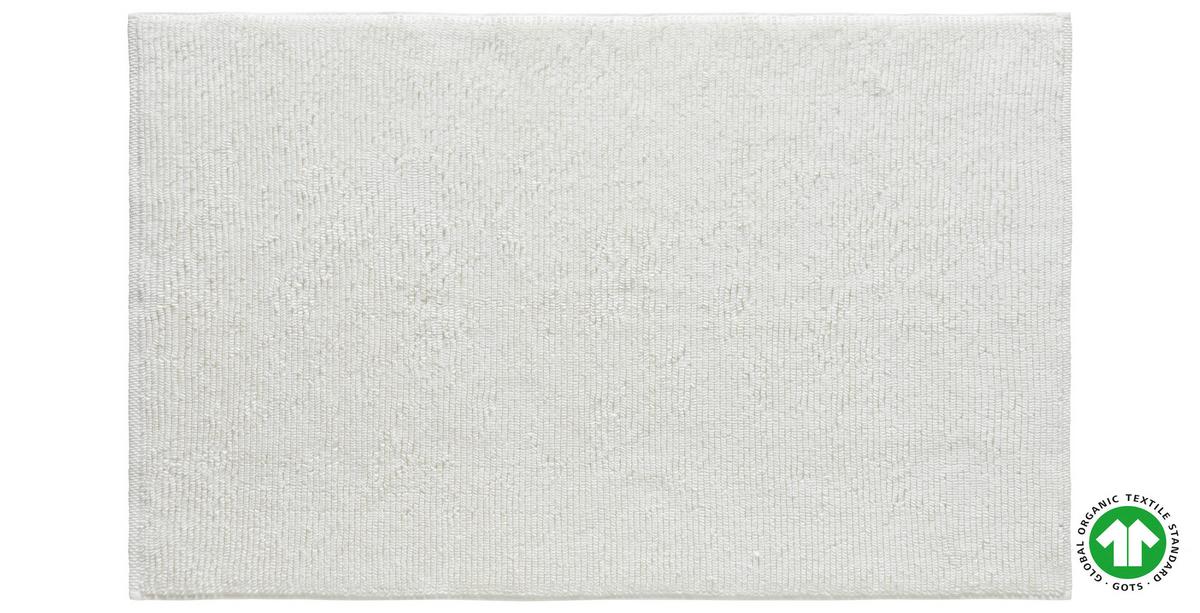 Badematte Bio Hanna in Naturfarben ca. 60x100cm - Naturfarben, Natur, Textil (60/100cm) - ecoTree