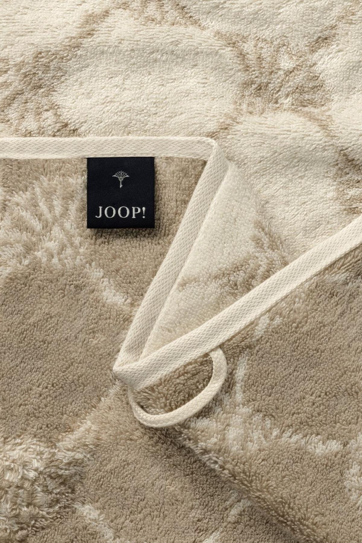 RĘCZNIK JOOP! CLASSIC CORNFLOWER - beżowy, Basics, tkanina (50/100cm) - Joop!