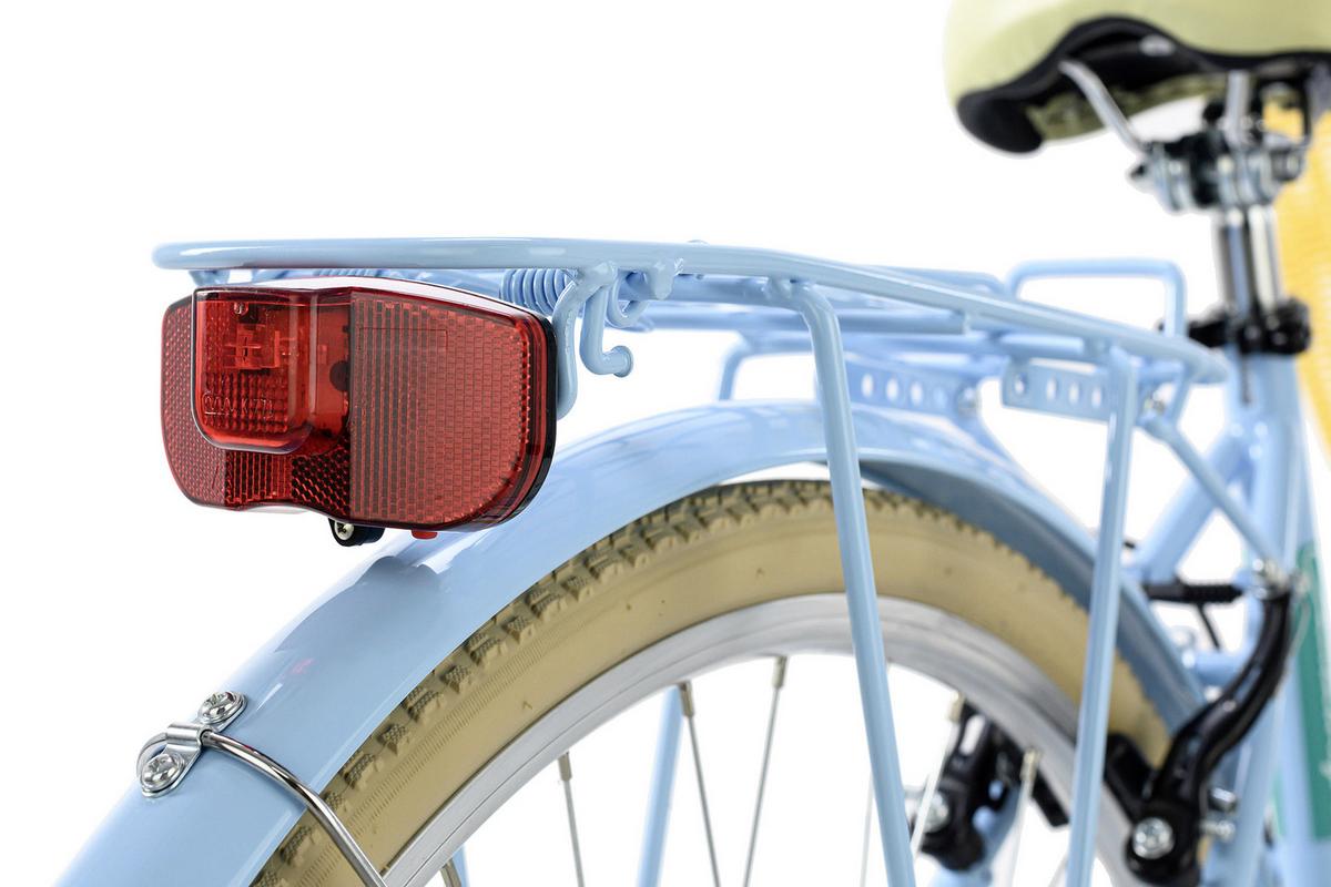 CITYBIKE 26'' Cantaloupe Blau RH 48cm - Blau/Gelb, Basics, Metall (180/70cm) - Da Capo