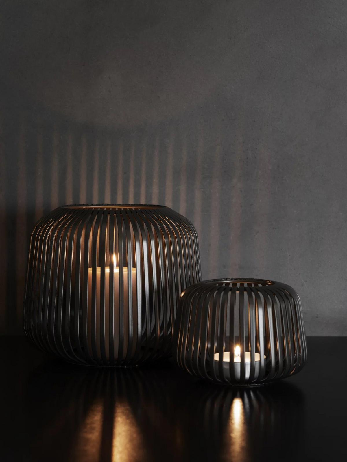 LATARNIA 66706 - szarobrązowy, Lifestyle, metal (20,5/17,5cm) - Blomus