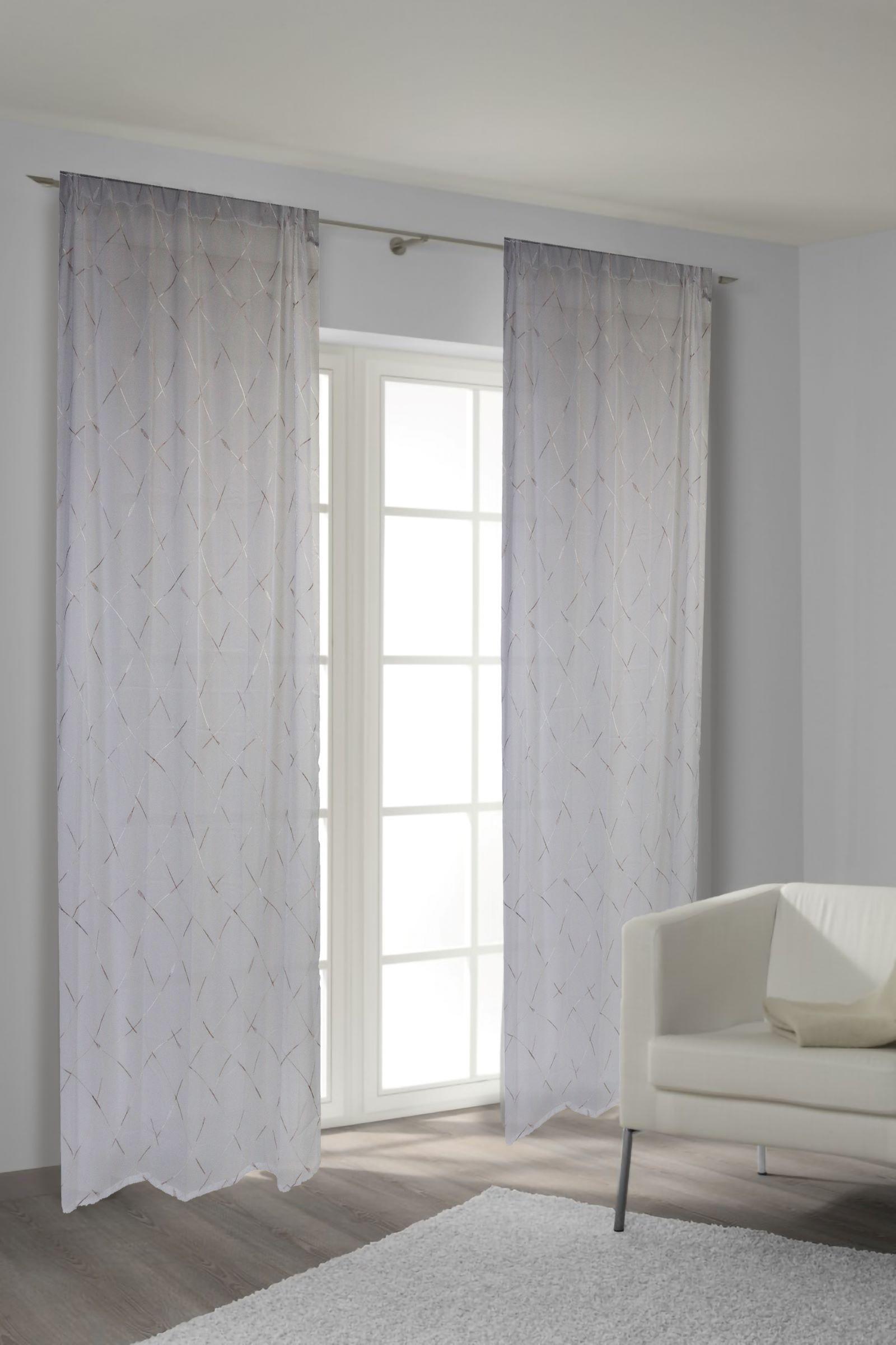 Draperie gata confecționată 51172 - bej, textil (140/240cm)