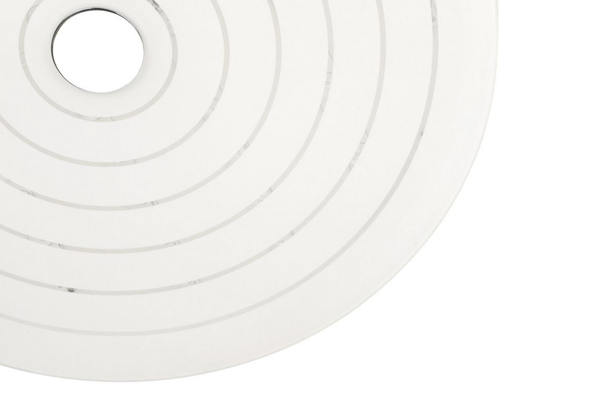 LAMPA SUFITOWA LED MESA *SBN* - biały, Design, tworzywo sztuczne/metal (43/8cm) - Novel