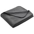 Decke Anni ca. 130x170 cm in Dunkelgrau - Dunkelgrau, MODERN, Textil (130/170cm) - Modern Living