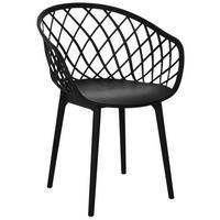 Konferenčni Stol Begio B, Črna - črna, Basics, umetna masa (57/76/53cm) - MID.YOU