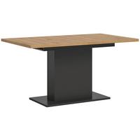 Ausziehtisch Marlon Eiche/Grau ca. 150-190x90x76 cm - Eiche Artisan/Grau, KONVENTIONELL, Holzwerkstoff (150-190/76/90cm) - MID.YOU