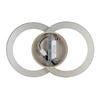 LED-TAKLAMPA KRISTA - sandfärgad/champagne, Modern, metall/plast (53,5/33,5/7,5cm) - Mömax