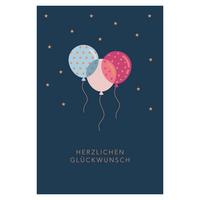 Postkarte Kupfergold Multicolor - Multicolor, Basics, Papier (11,5/15,7cm)