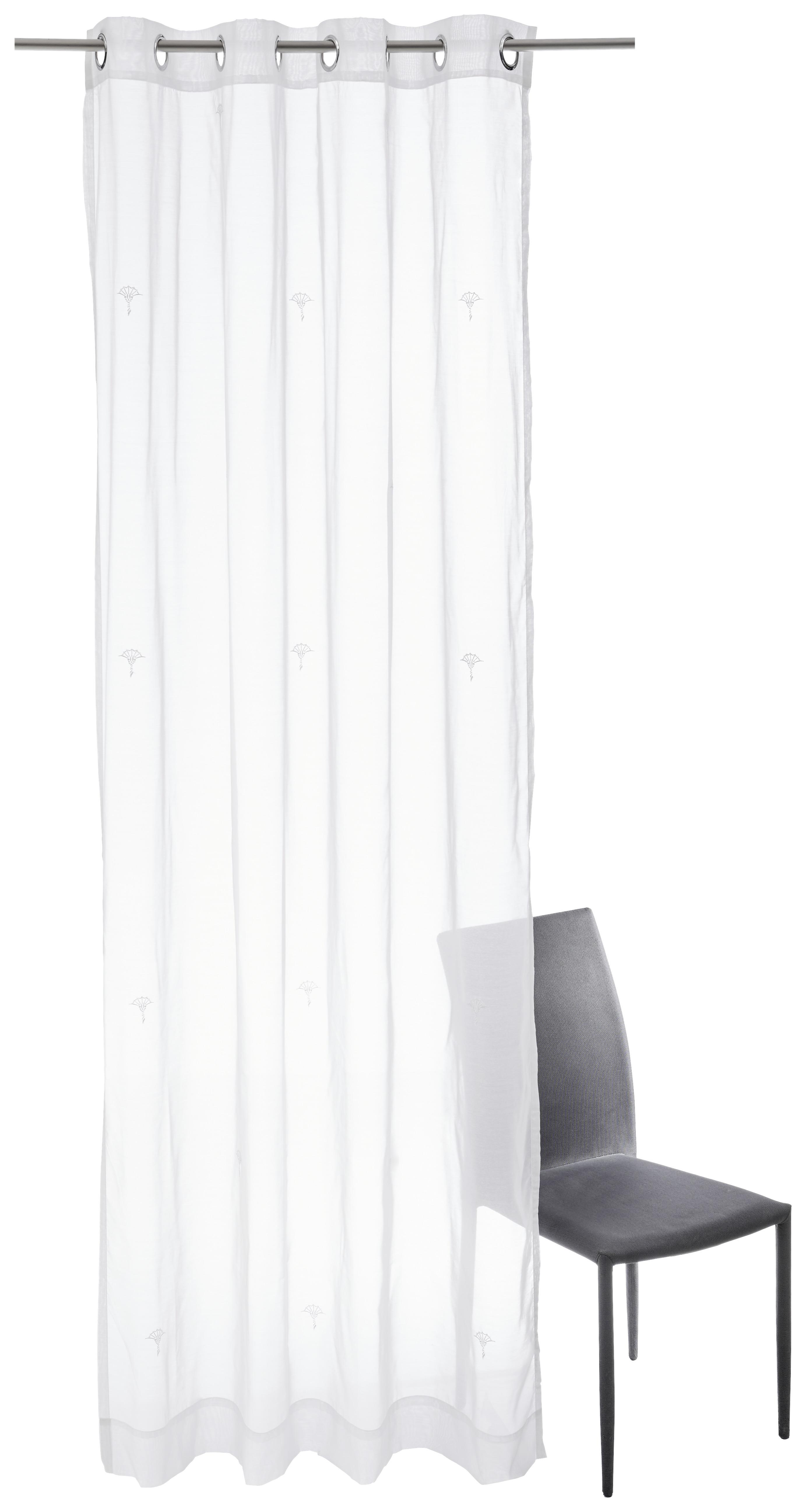 ZASŁONA NA PRZELOTKACH JOOP! J-NOLA - biały, Konventionell, tkanina (140/250cm) - Joop!