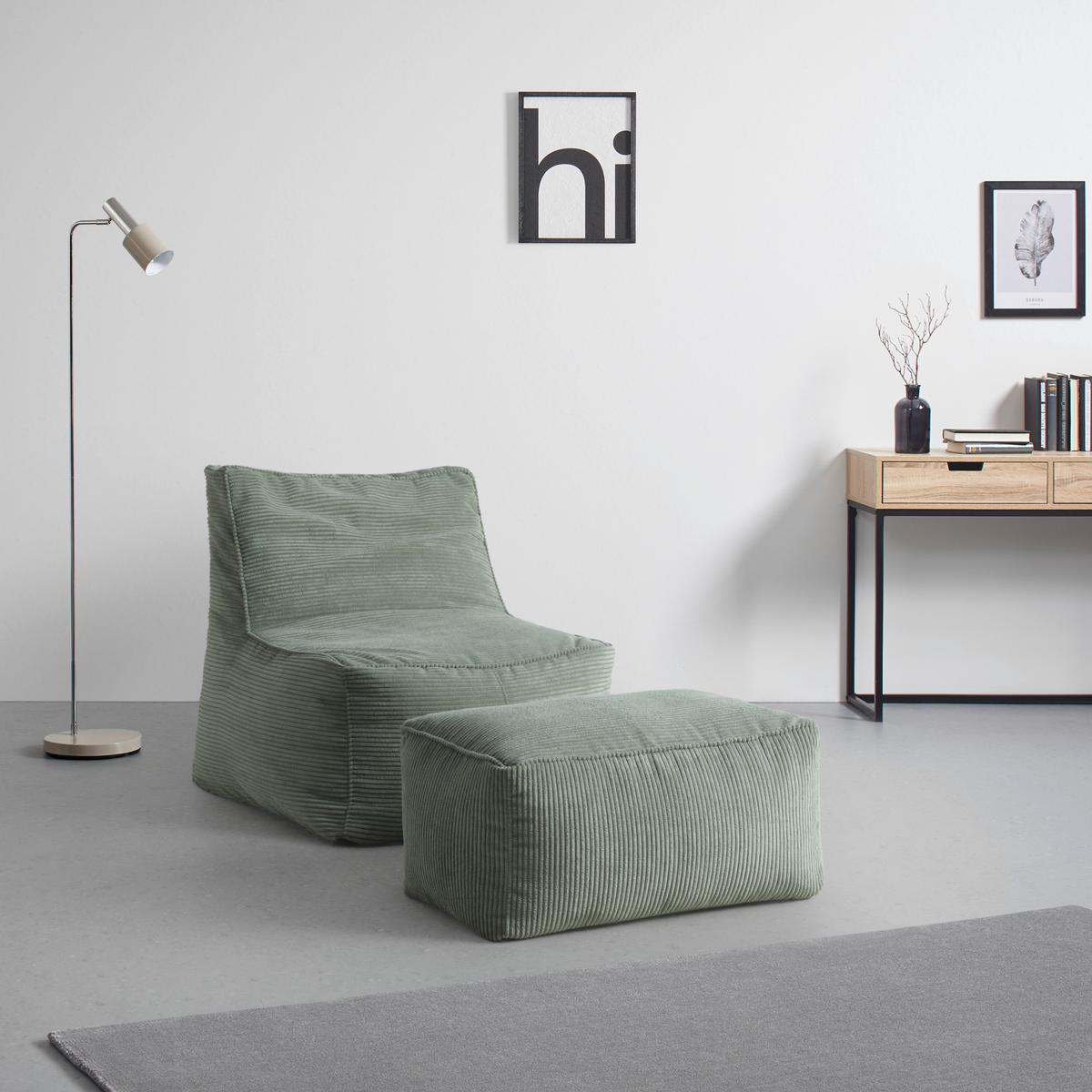 Sitzsack Caroline Grün - MODERN, Textil (75/84/88cm) - Mömax