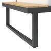 LOUNGEGRUPP ARIANNA - svart/cremefärgad, Modern, metall/textil (228cm) - Bessagi Garden