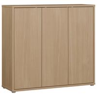 Omara Za Čevlje Alice, Barva Hrasta - siva/barve hrasta, Moderno, umetna masa/leseni material (109,2/99,1/34,9cm) - Carryhome