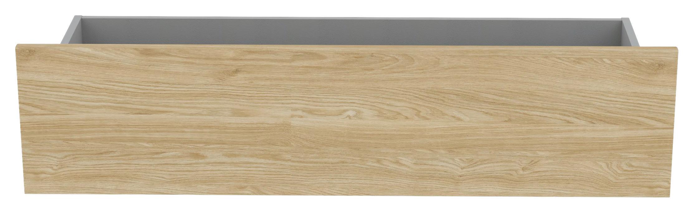 Schublade Unit in Eichefarben - Eichefarben, Modern, Holzwerkstoff (90,9/21,9/36,6cm) - Based