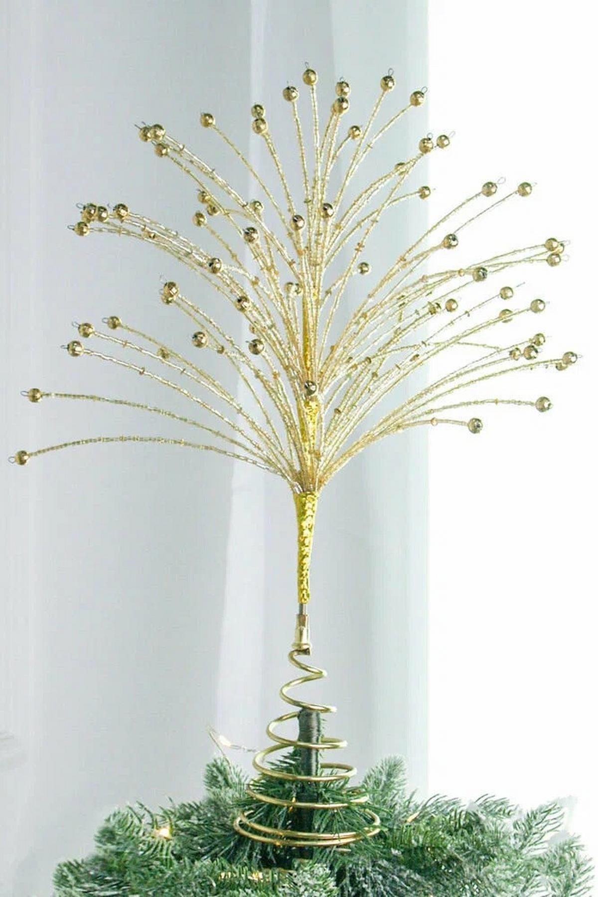 Konica Za Božično Jelko Gold Tree - Moderno (25/8/36cm) - Premium Living