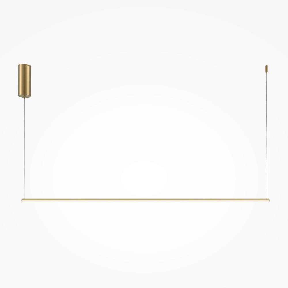 Pendelleuchte Halo - Messingfarben, Modern, Metall (120/1,7/26,7cm) - MAYTONI