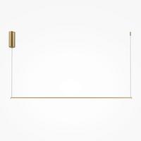 Pendelleuchte Halo - Messingfarben, Modern, Metall (120/1,7/26,7cm) - MAYTONI