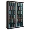 Regal Galerie, Črna, 60 Cm - črna, Konvencionalno, steklo/leseni material (60/92/18cm) - MID.YOU
