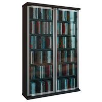 Regal Galerie, Črna, 60 Cm - črna, Konvencionalno, steklo/leseni material (60/92/18cm) - MID.YOU