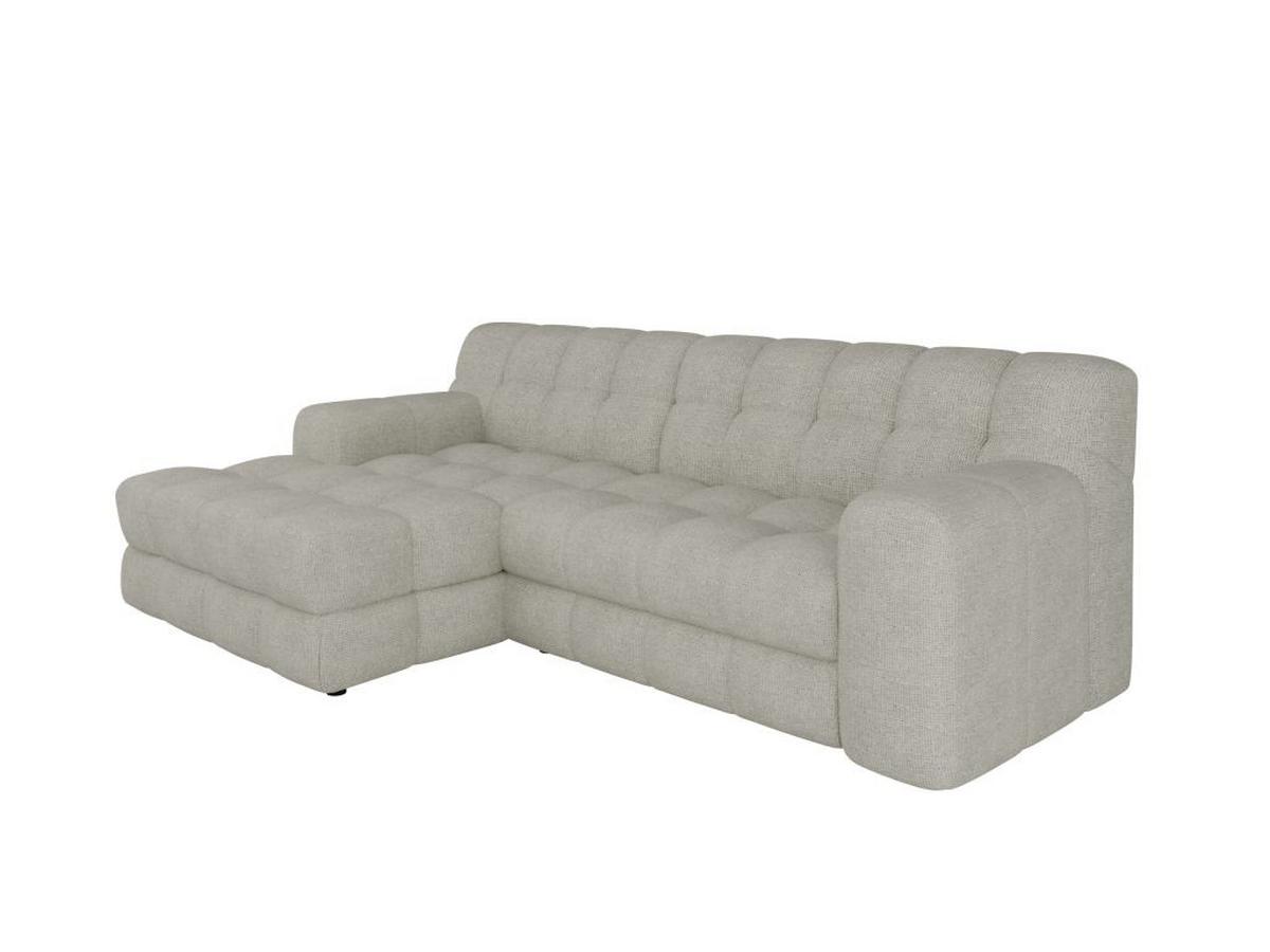 Kutna Garnitura Karl - svijetlo siva/crna, Moderno, tekstil/plastika (169/287cm) - Modern Living
