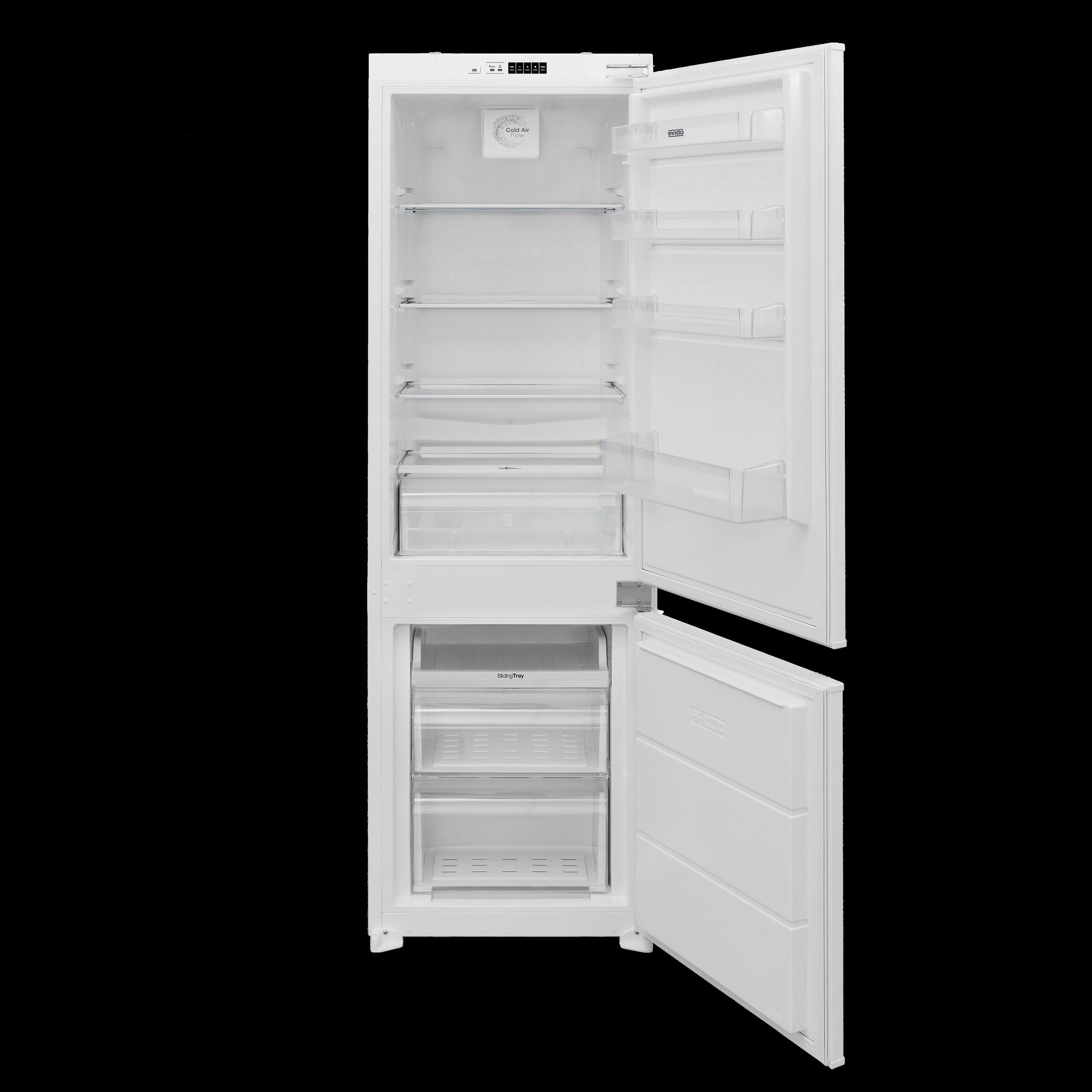 Beépíthető Hűtőszekrény Evido Igloo 332w Rfb332w.3 - fehér, Modern (54/177/54,5cm)