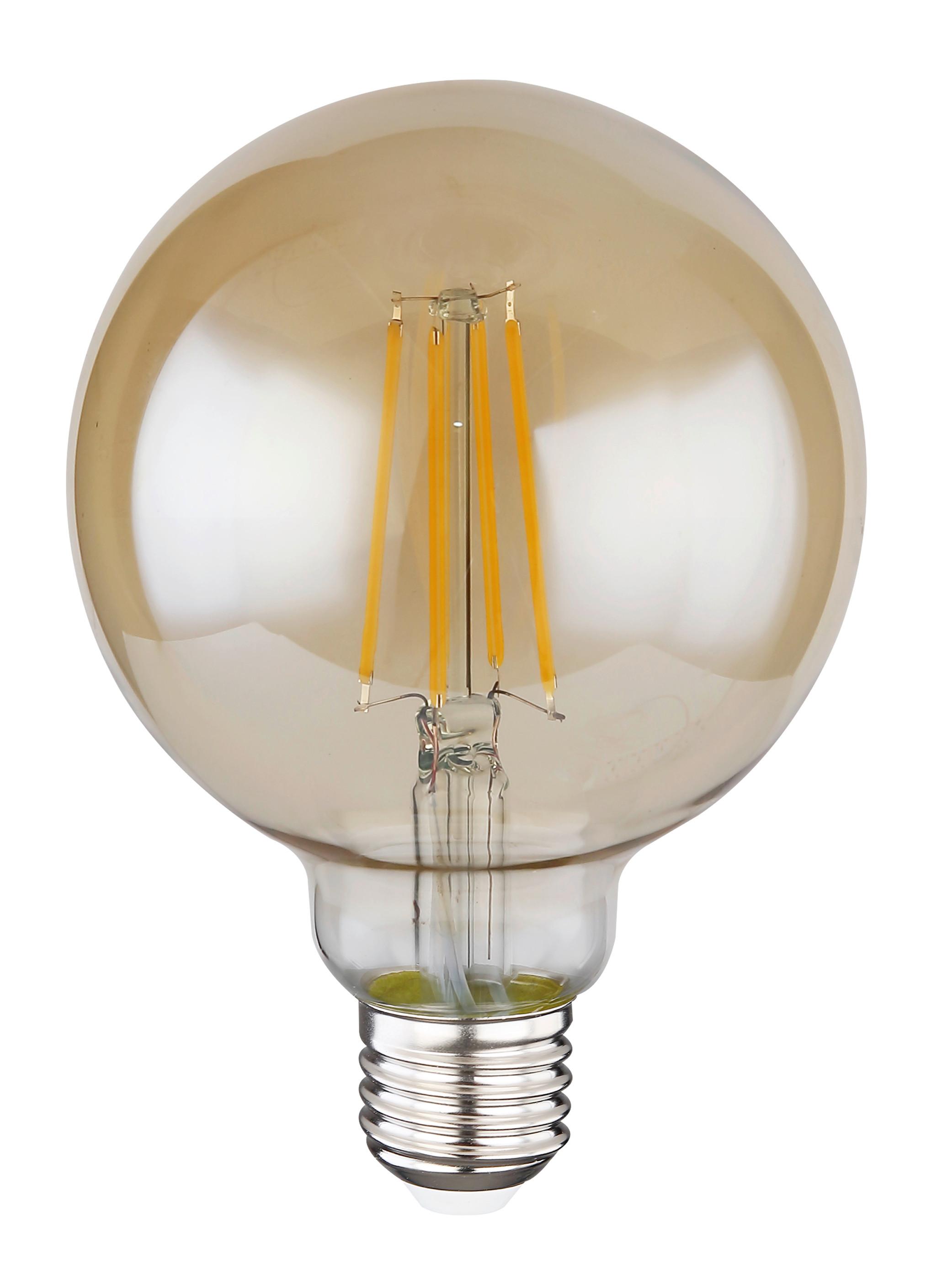 LED-Leuchtmittel 11526AD max. 7 Watt - Glas/Metall (9,5/14cm) - Globo